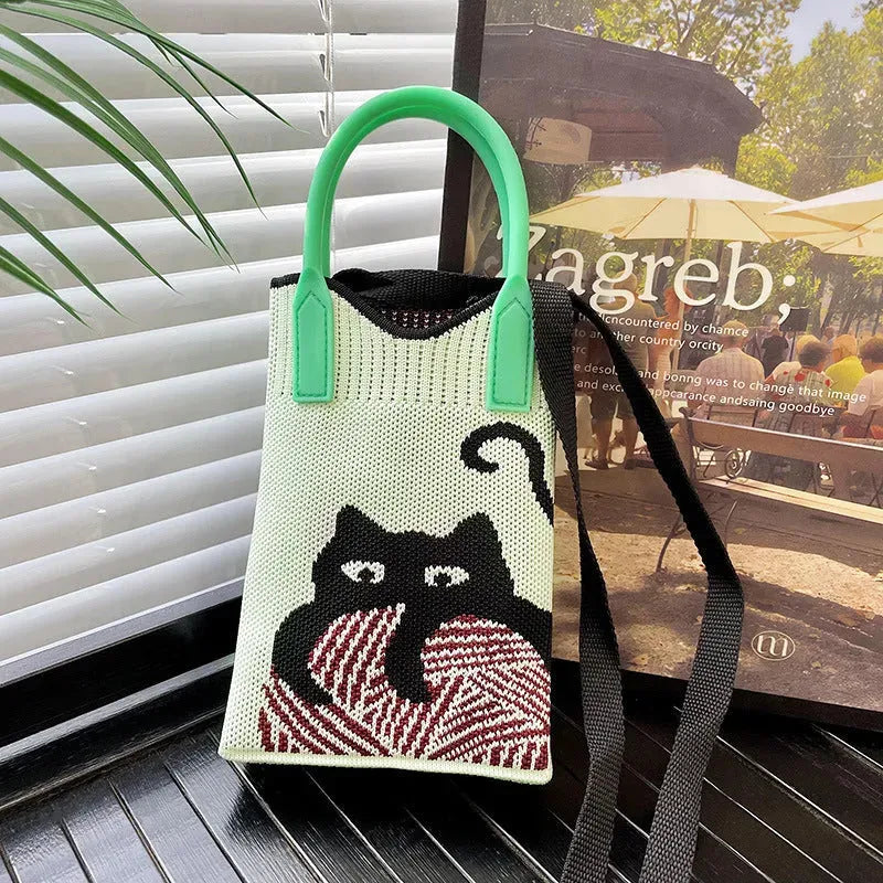 Love Mini Knit Shoulder Crossbody Bag - Bella Enchanté